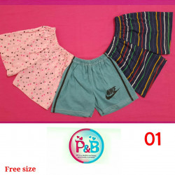 SHORT KNITTED (3PCS)